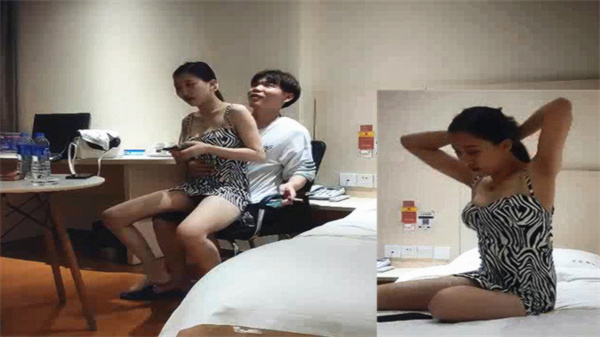 交友软件约到昔日校花学妹，和兄弟双飞内射爽翻天！